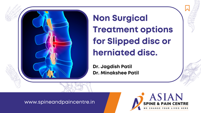 non surgical treatment for slipped disc in pune
